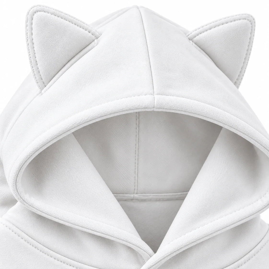 Pinkman ears close-up